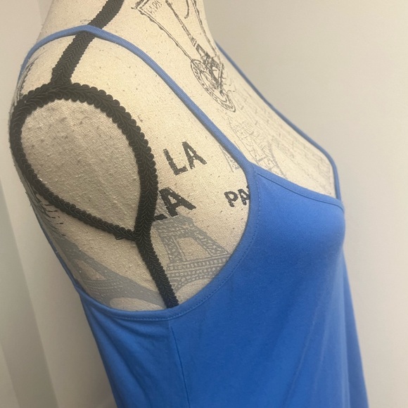 Blue Ruffle Tank Top! - Picture 7 of 14